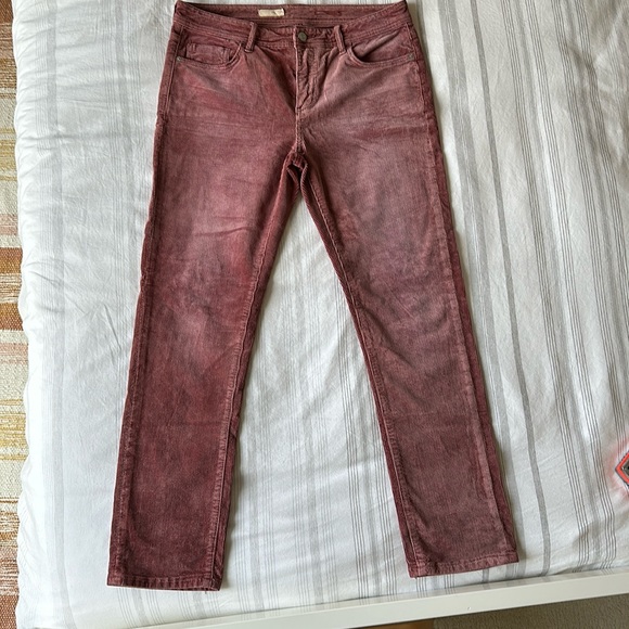 Pilcro | Pants & Jumpsuits | Anthropologie Pilcro Corduroy Dusty Rose ...